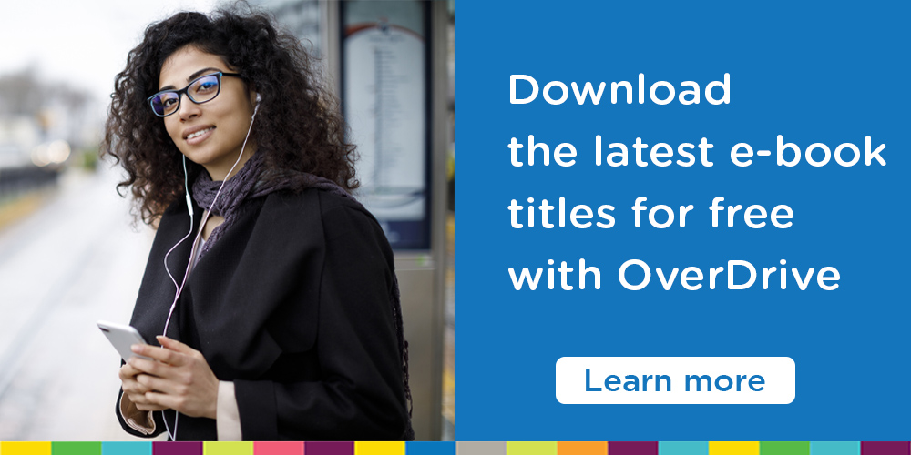 Download the latest e-books for free from OverDrive.