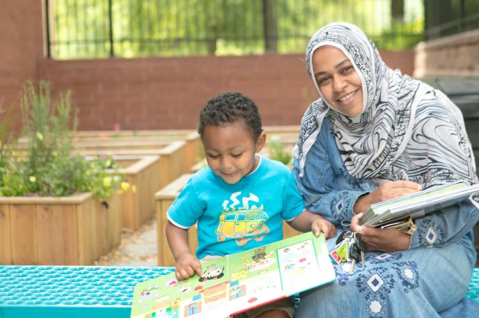 Babies, toddlers and preschoolers participate in Summer Break Babies, toddlers and preschoolers participate in Summer Break