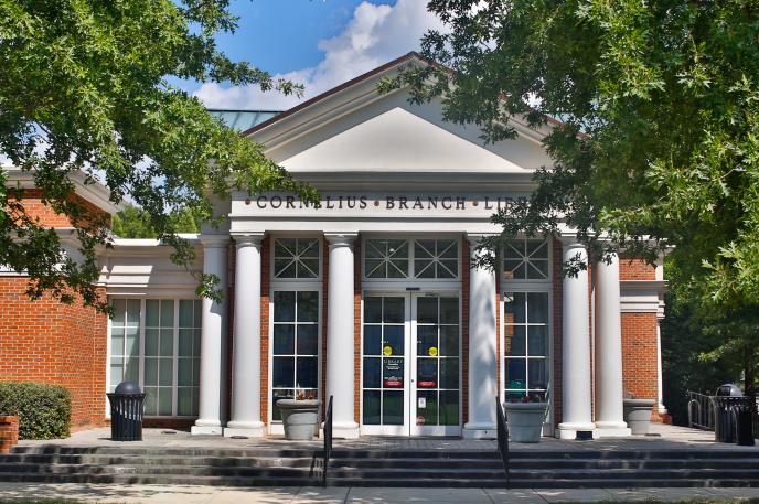 Charlotte Mecklenburg Library's Cornelius Library celebrates its 20th anniversary in February 2020.