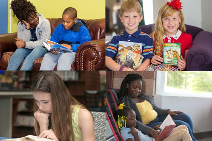 Join Charlotte Mecklenburg Library this November for fun, educational programs and activities in celebration of National Family Literacy Month. Join Charlotte Mecklenburg Library this November for fun, educational programs and activities in celebration of National Family Literacy Month.