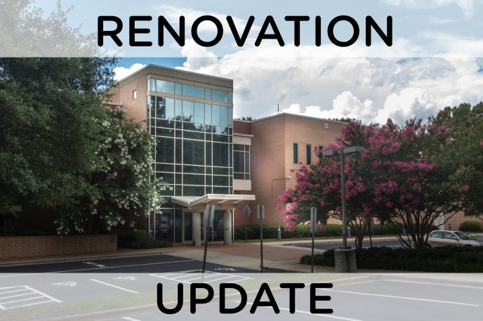 Photo of Charlotte Meckleburg Library's South County Regional Library location prior to its 2019 closure for renovation. Photo of Charlotte Meckleburg Library's South County Regional Library location prior to its 2019 closure for renovation.