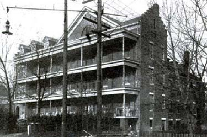 Charlotte Mecklenburg Library's Robinson-Spangler Carolina Room takes a historical look into the evolution of St. Peter's Hospital.