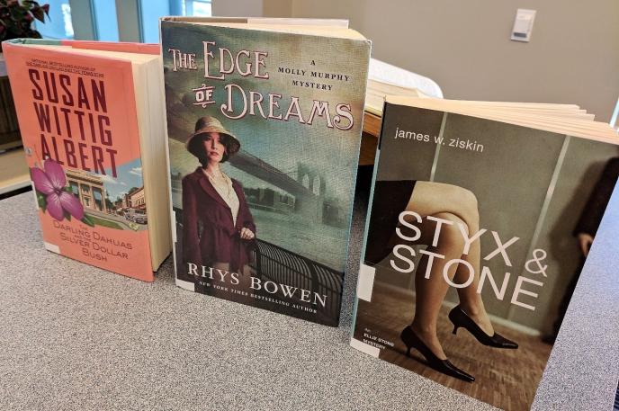 Historical fiction blends into female detective novels with these three series at Charlotte Mecklenburg Library