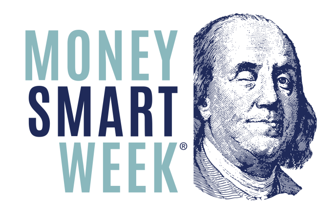 Join Charlotte Mecklenburg Library for Virtual Money Smart Week, April 10-17, 2021.