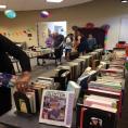 Library customers browse the 2018 Big Book Sale at Independence Regional