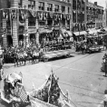 Meck Deck Parade in the 1920s. Held every year on the 20th of May, the celebration of the Mecklenburg Declaration preceded the importance of the Declaration of Independence.