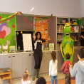 Babies, toddlers and preschoolers participate in Summer Break at Charlotte Mecklenburg Library