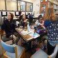 Students at Southwest Middle School in Charlotte, North Carolina participate in afterschool programming provided by Charlotte Mecklenburg Library's Steele Creek Library branch.